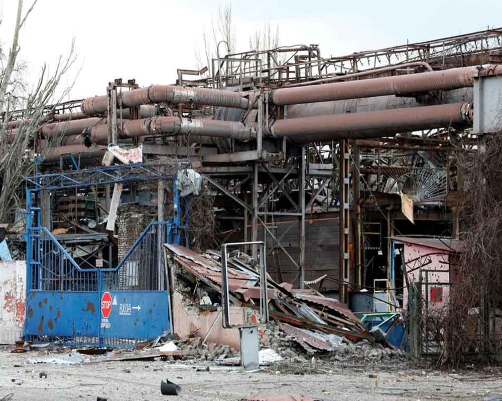 `No surrender': Ukrainians fight on in Mariupol steel plant