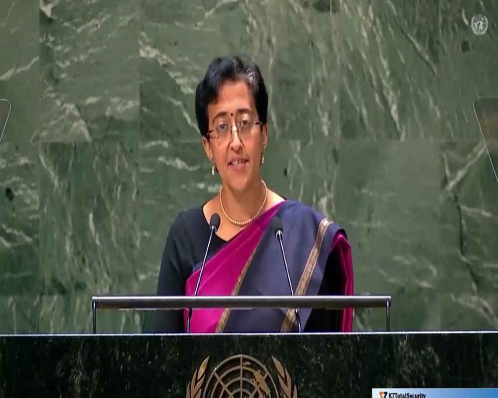 AAP leader Atishi highlights 'Kejriwal model of governance' at UNGA