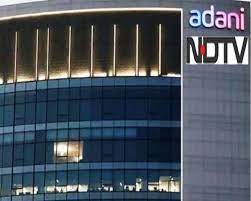 Adani group acquires NDTV founders Roys' 27.26 pc equity stake