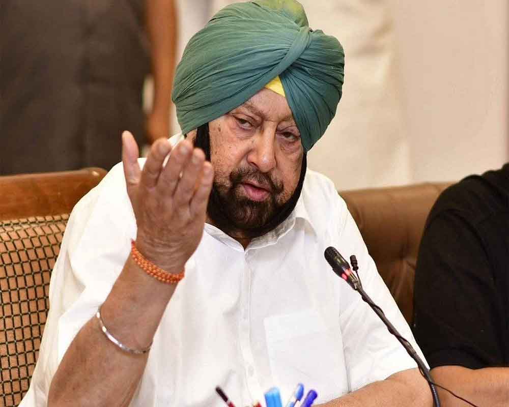 Amarinder Singh trailing in Patiala Urban seat