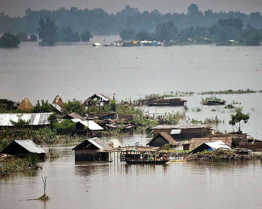 Assam flood : Evacuation of trains completed, more than 57000 hit