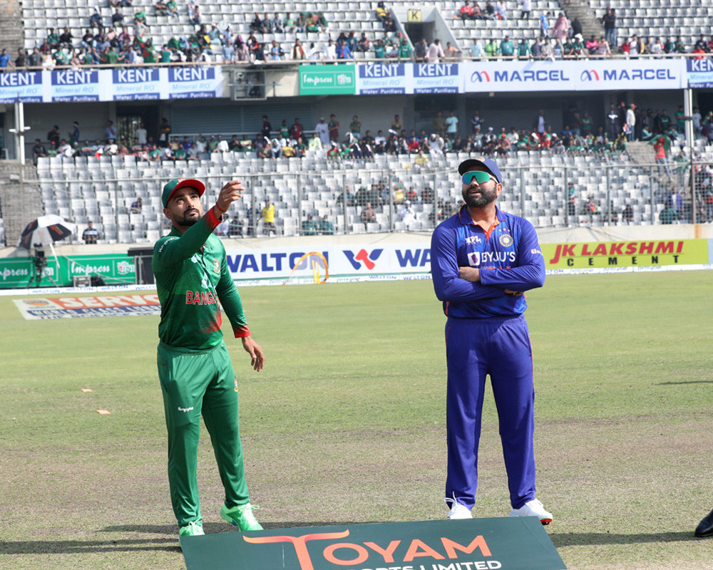 Bangladesh opt to bat against India in 2nd ODI