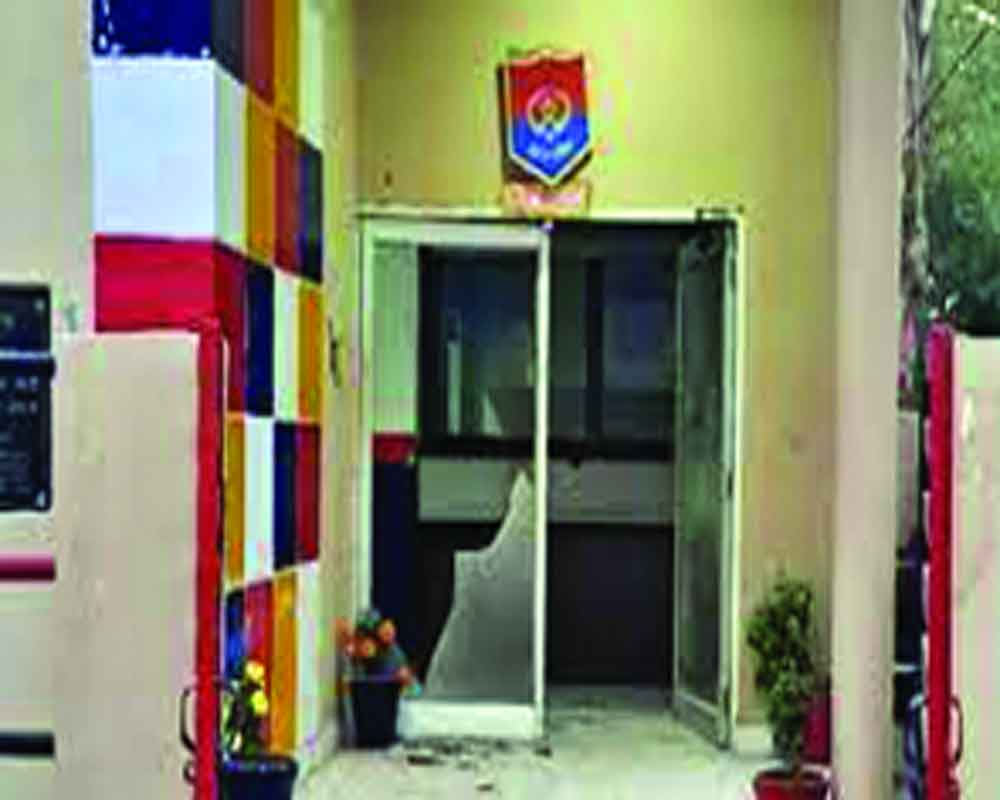 Border police station in Punjab hit by rocket