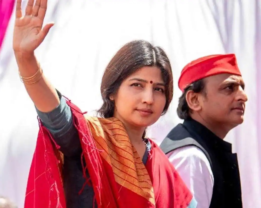 Bypoll: SP names Dimple Yadav as its candidate from Mainpuri