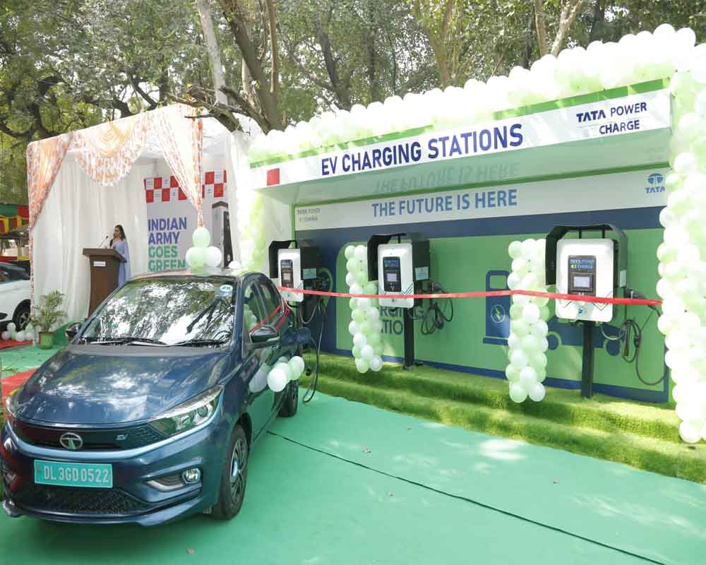 Charging stations for EVs set up in Delhi Cantt area