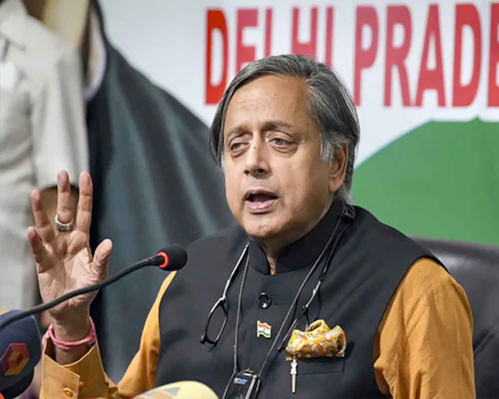 Congress presidential polls energised cadre: Shashi Tharoor
