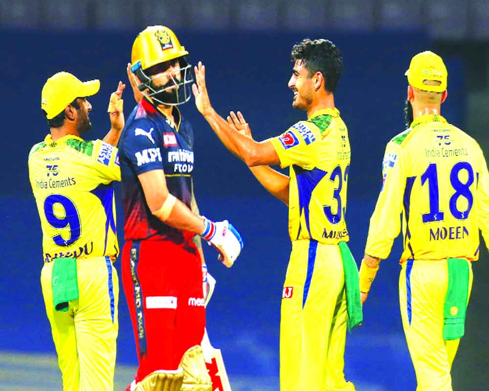 CSK beat RCB by 23 runs