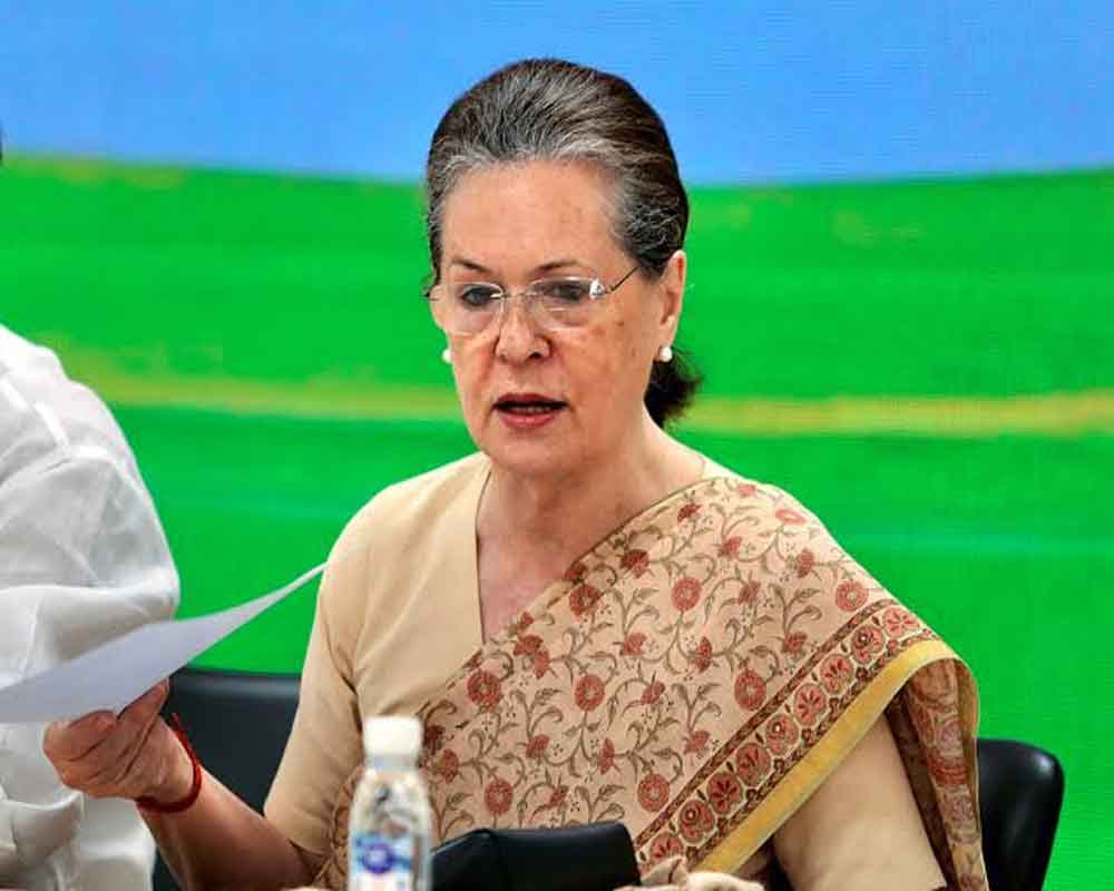 Cwc Meet Sonia Gandhi To Remain President Till Party Polls To Take