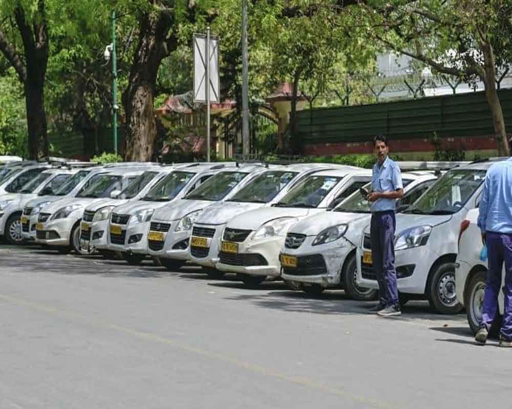 Delhi: App-based taxi drivers' strike to demand CNG subsidy, fare hike enters 2nd day