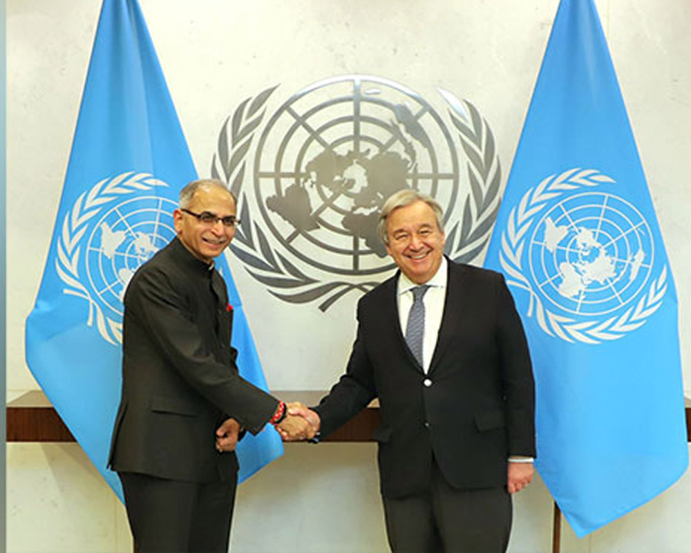 Foreign Secretary Vinay Kwatra Meets UN Secretary General Antonio Guterres   Foreign Secretary Vinay Kwatra Meets Un Secretary General Antonio Guterres 2022 11 04 