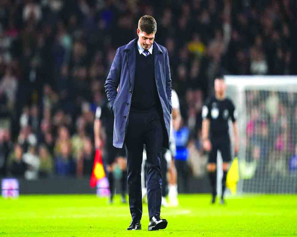 Gerrard Sacked After Villa Defeat