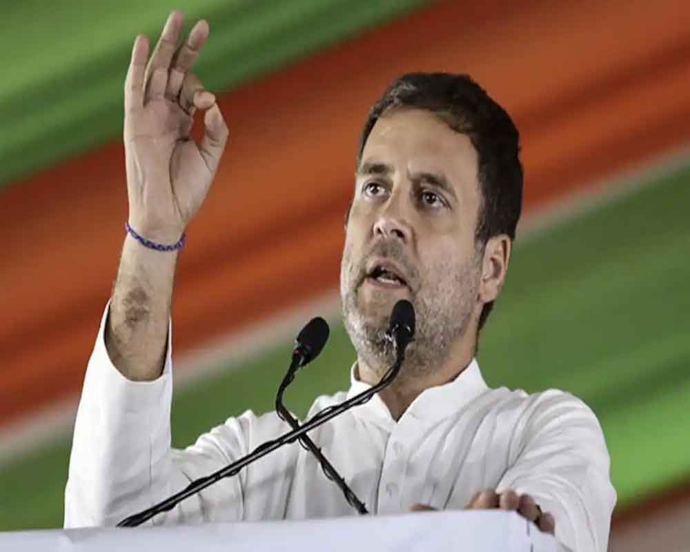 Govt earning more from taxes on common people than on corporates: Rahul