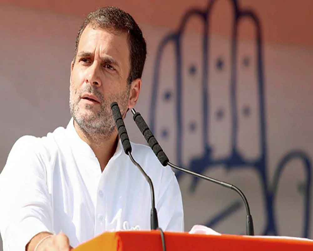 Hate, violence weakening country: Rahul Gandhi