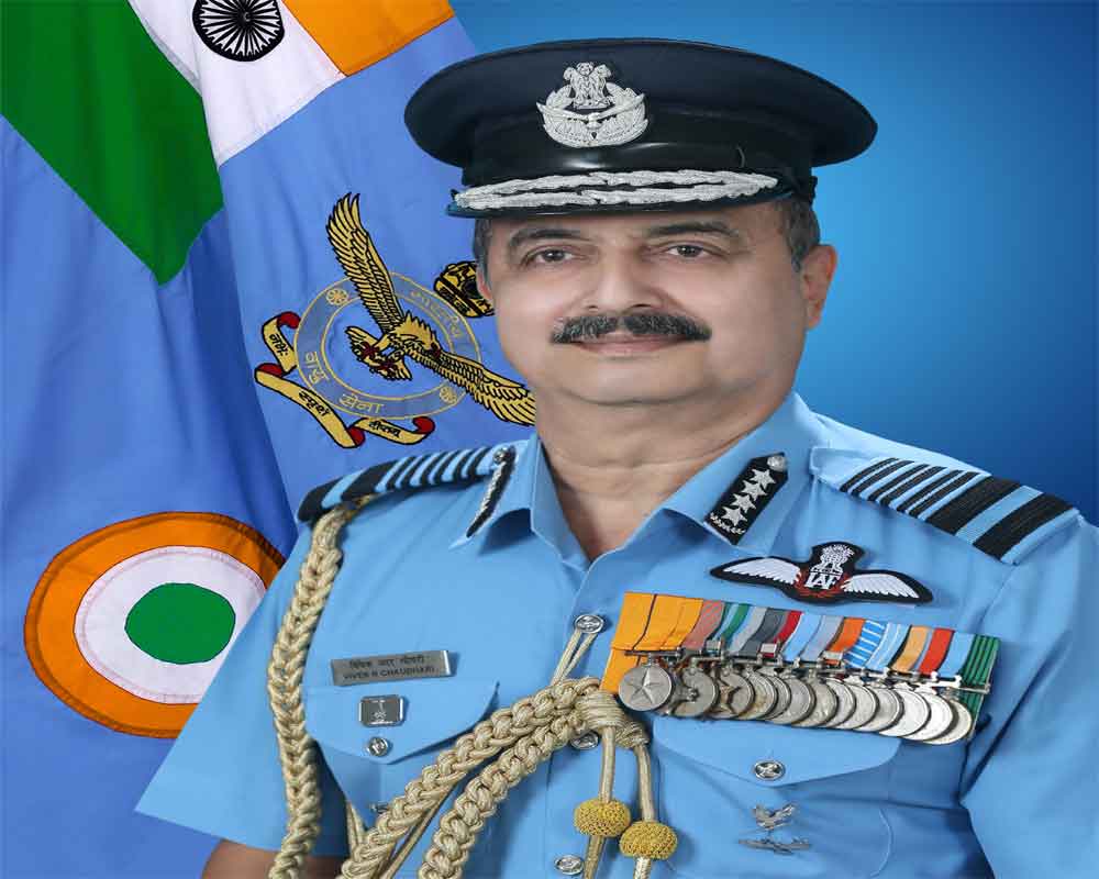 IAF chief Chaudhari holds talks with French counterpart