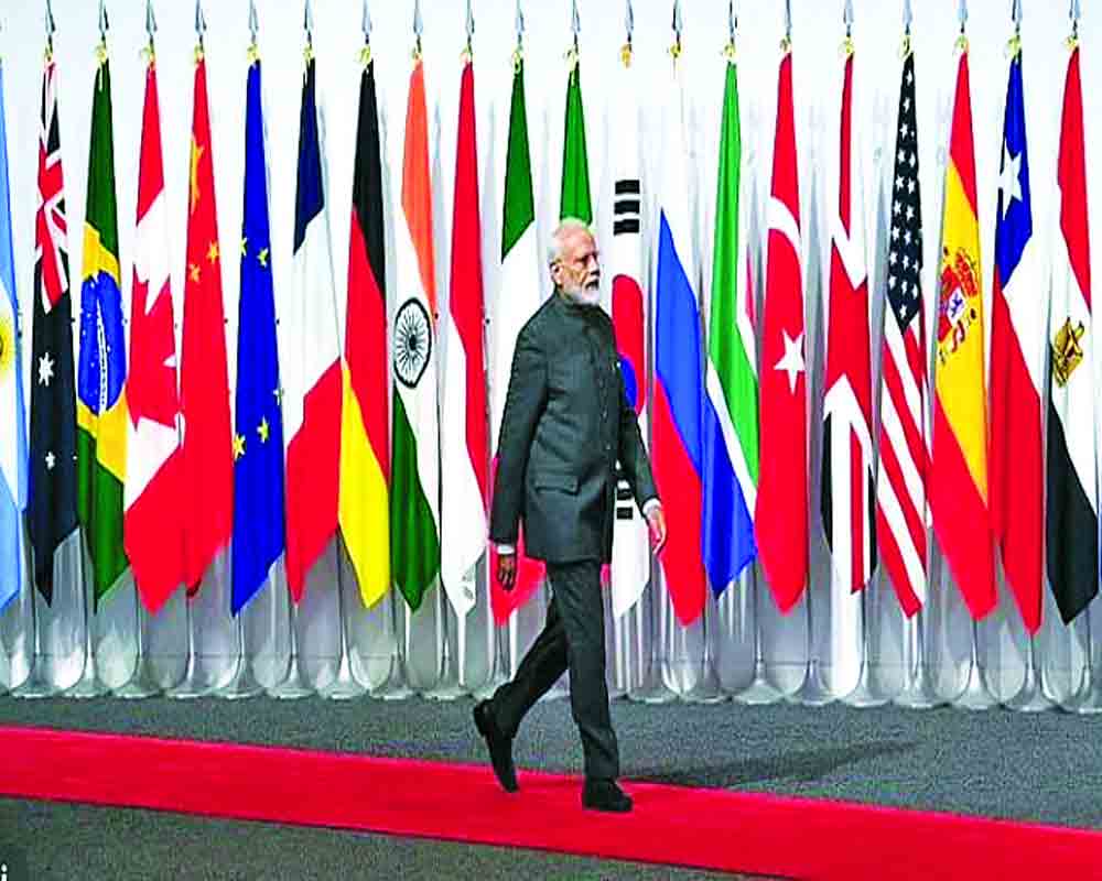 INDIA HEADS G20 AMID FLUX