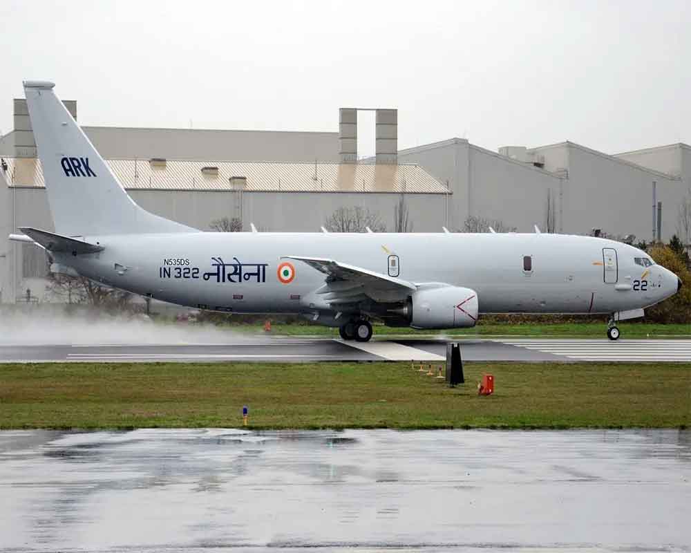 Indian Navy's P8I aircraft reaches Australia to participate in maritime  operations