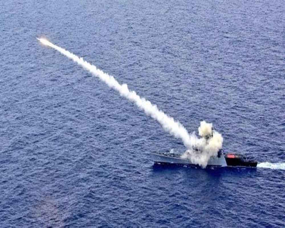 Indian Navy successfully test-fires naval anti-ship missile