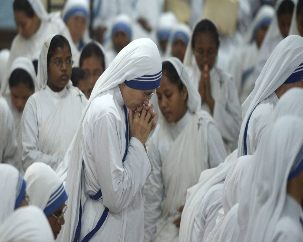 Indian nuns  working for Missionaries of Charity in Kyiv running  short on food, but remain determined to continue