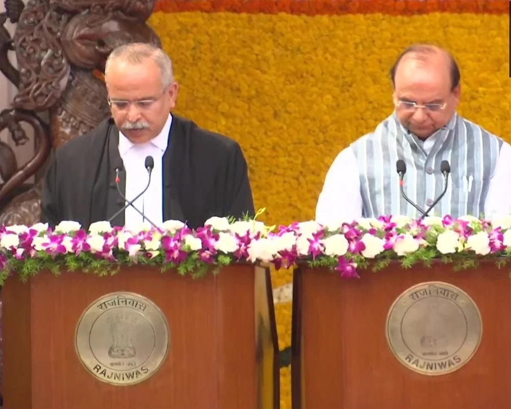 Justice Satish Chandra Sharma take oath as Delhi HC Chief Justice