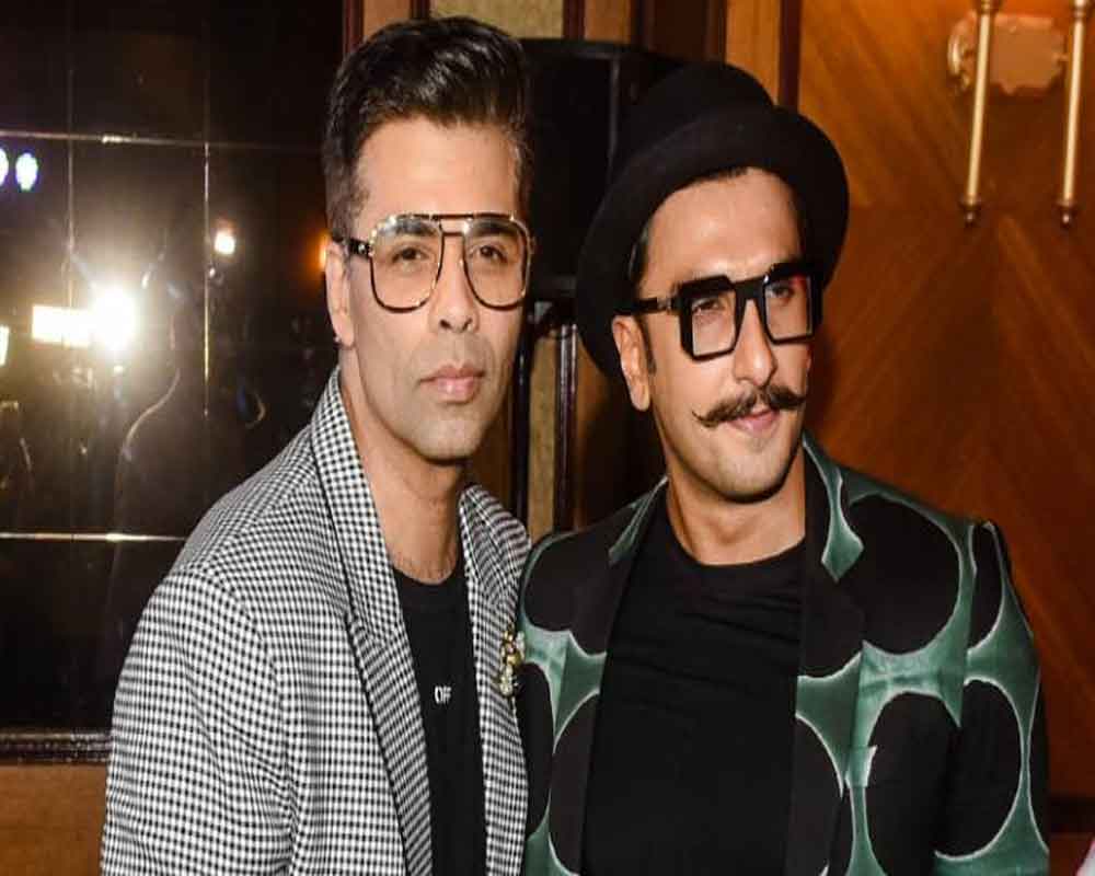 KJo says Ranveer Singh is perfect for his biopic