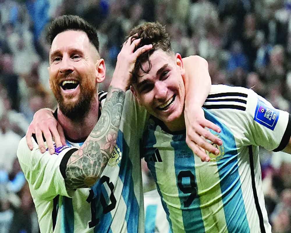 Messi Argentina Beat Croatia 3 0 To Reach Final 2408