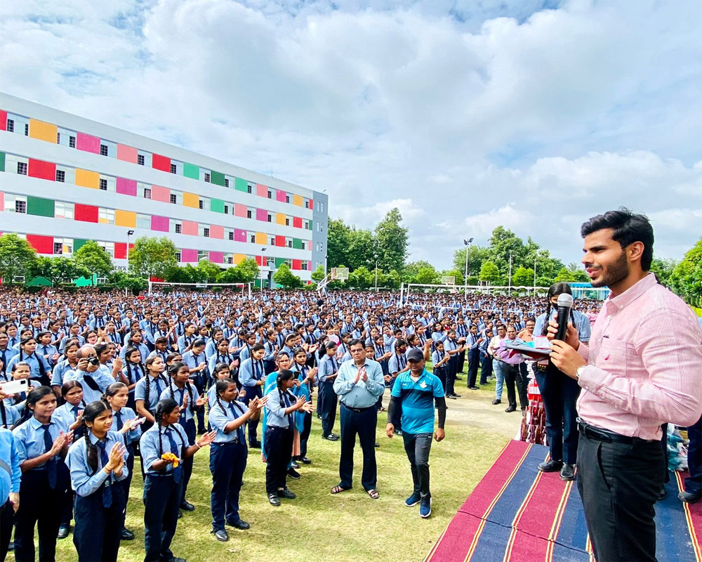 Mindful use of technology necessary to safeguard the well-being of our students, says Piyush Singh Chauhan, Vice Chairman of SR Group