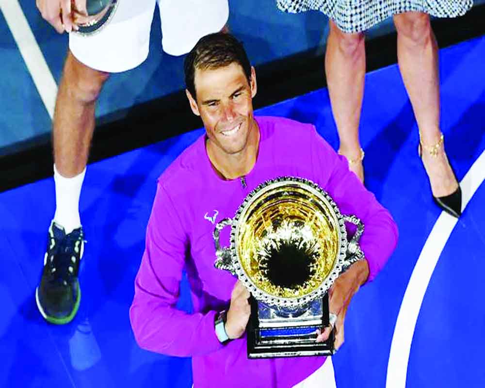 Nadal wins Australian Open for record 21st major title