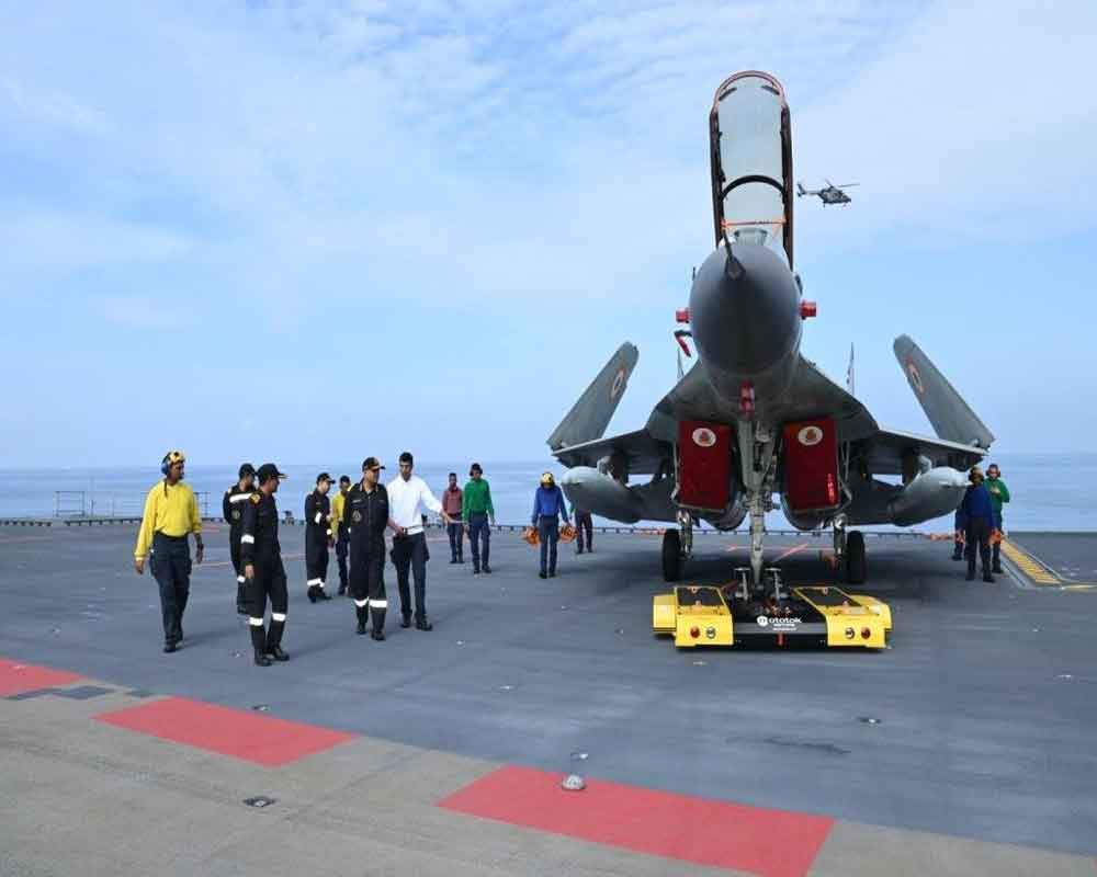 Navy's Dornier air squadron carries out maiden night landing in Agatti airfield