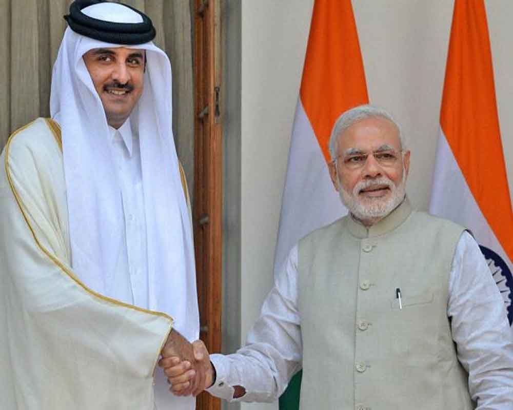 PM Modi speaks to Qatar's Amir