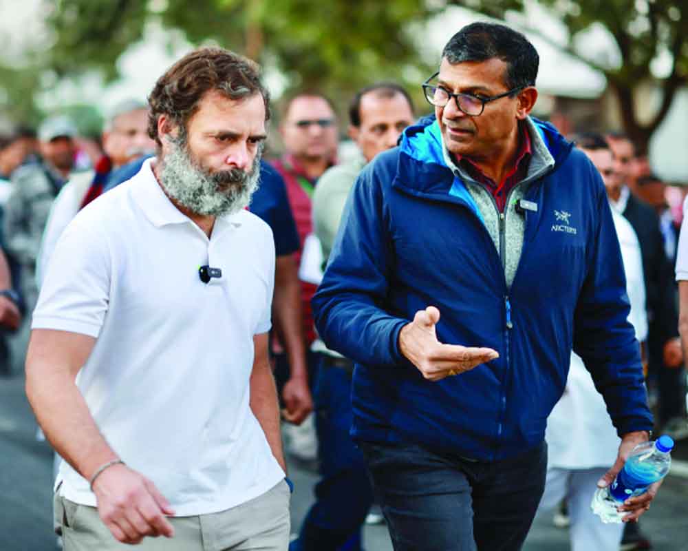 Raghuram Rajan joins Rahul’s yatra; BJP, Cong slug it out