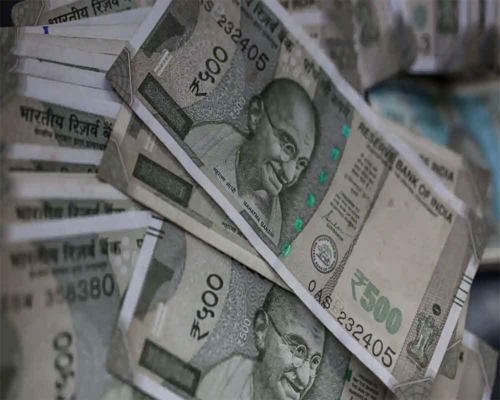 Rupee falls 20 paise to 79.84 against US dollar