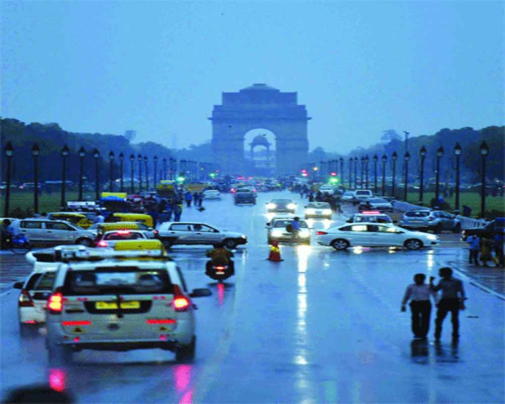 Several parts of Delhi witness rain