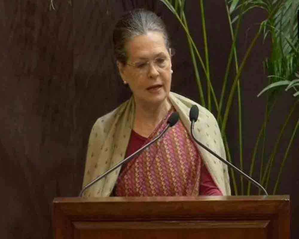 Sonia voices concern over MGNREGA budget cut, Centre hits back