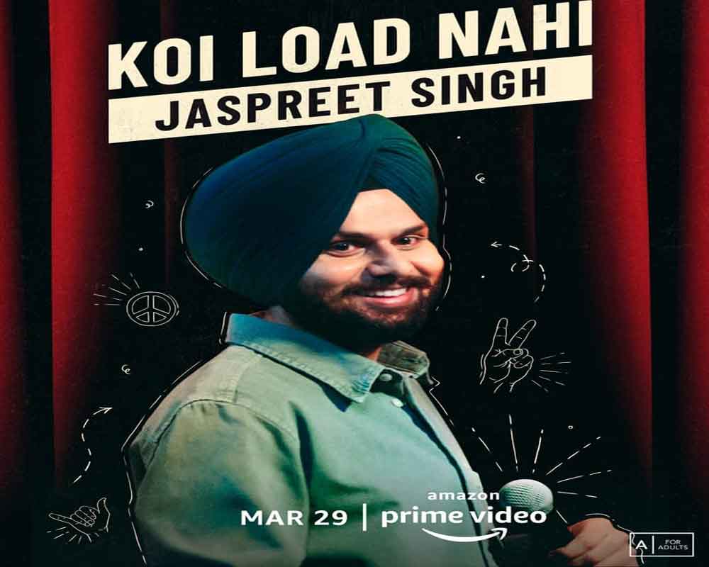 Stand-up comedian Jaspreet's 'Koi Load Nahi' to premiere on Amazon Prime Video