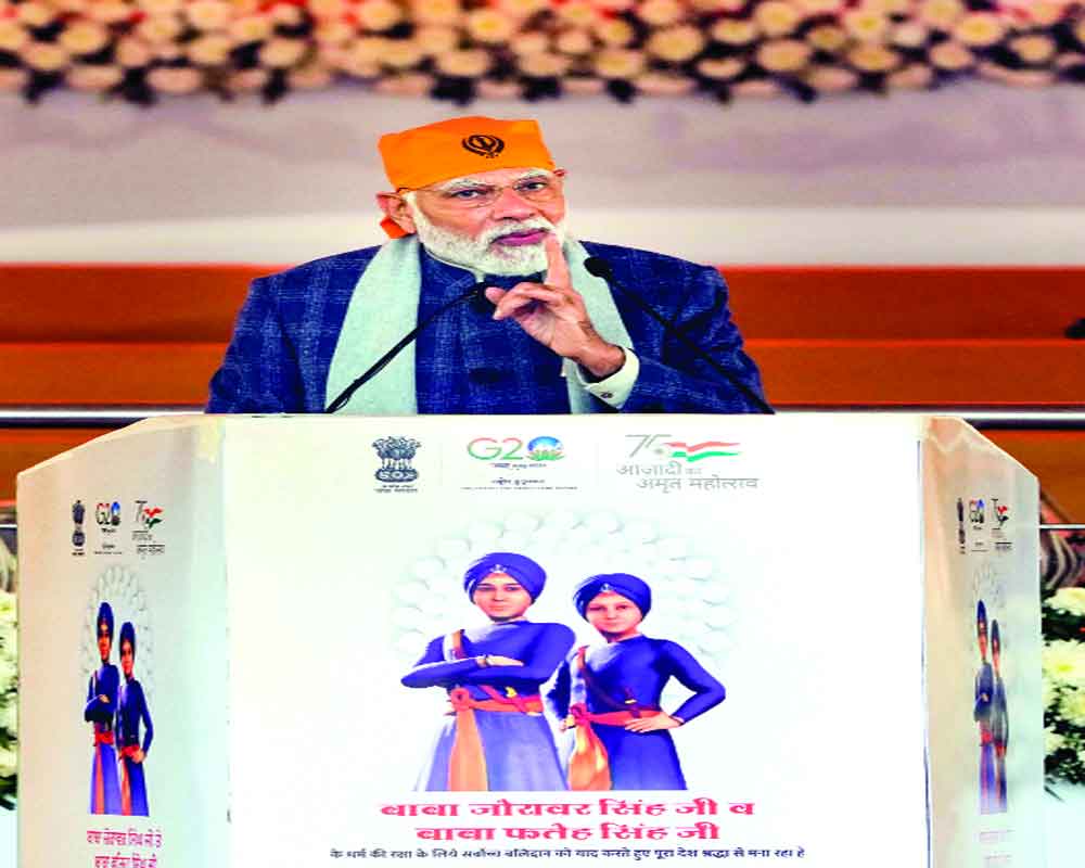 Veer Bal Diwas reflects India’s  identity: Modi