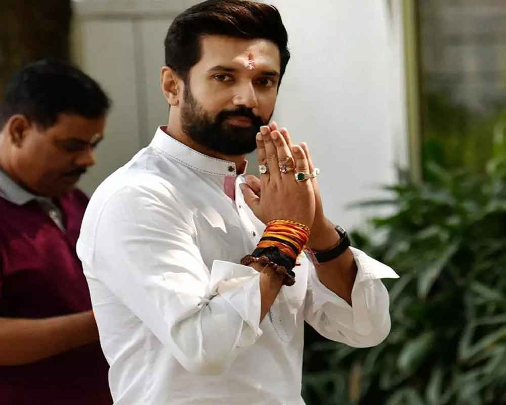 Will campaign for BJP in Bihar by-polls: Chirag Paswan