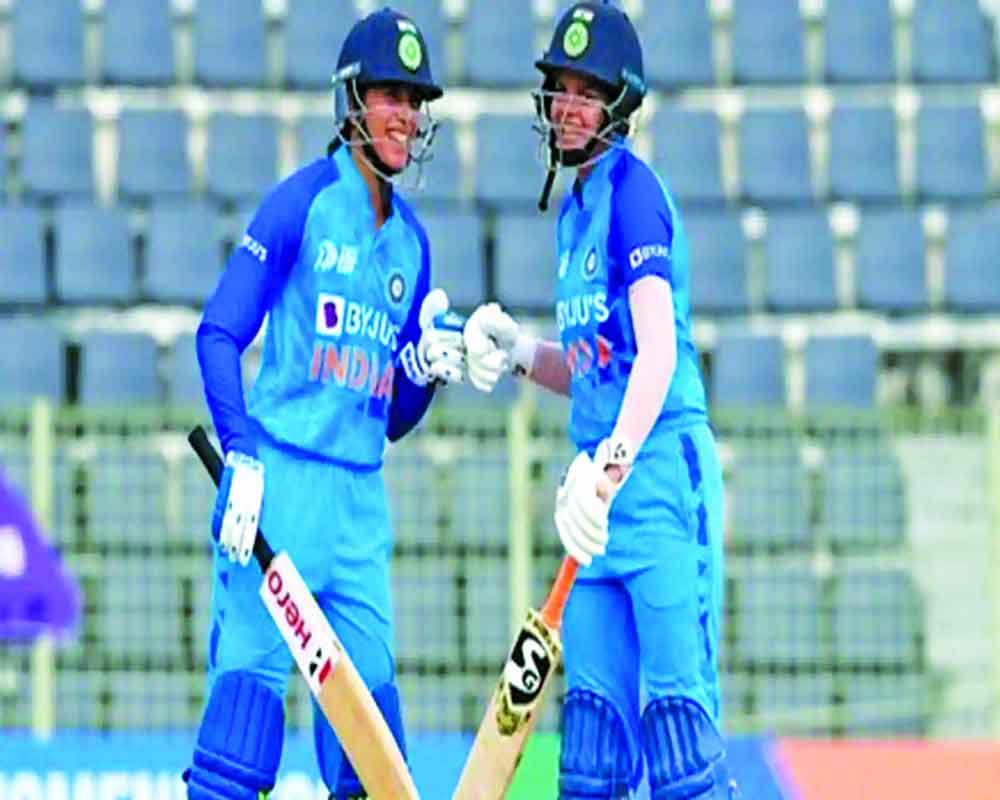 Women's Asia Cup: India ride on top-order show to beat host Bangladesh by 59 runs