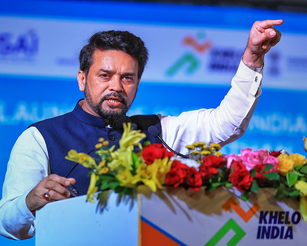 'Geh-Loot' rule in Rajasthan: Anurag Thakur