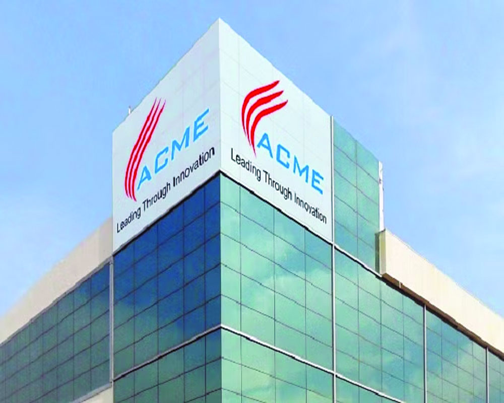 ACME Group secures Rs 4,000-cr loan from REC for Oman green hydrogen project