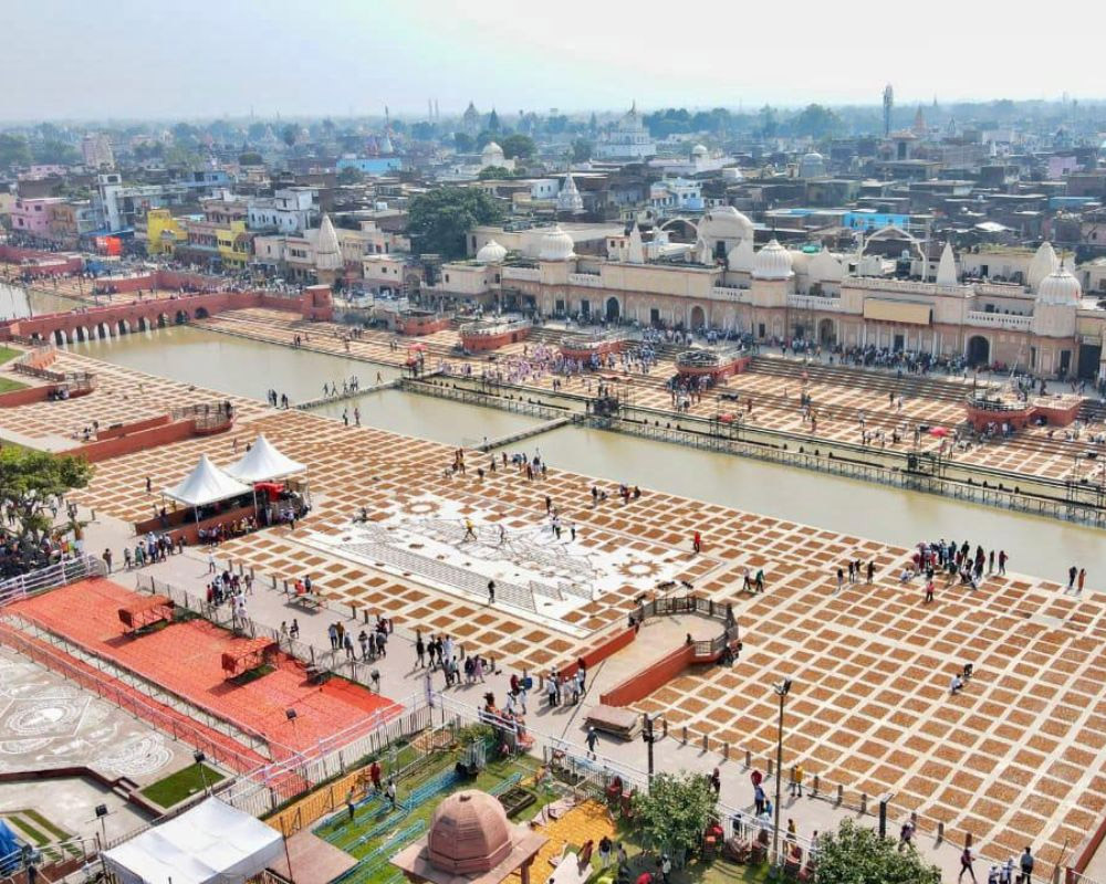 Ahead of Deepotsav, cultural procession taken out in Ayodhya