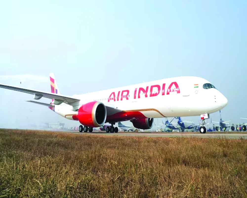 Air India's 1st wide-body A350-900 aircraft lands in Delhi