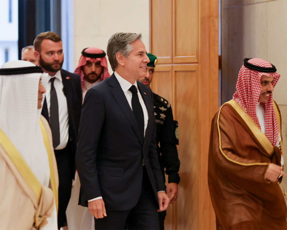 As Blinken Visits, Top Saudi Diplomat Says Kingdom Seeks US Nuclear Aid ...