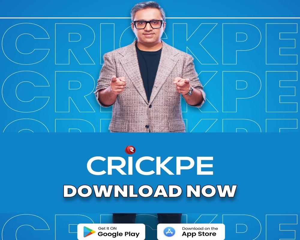 Ashneer Grover launches fantasy sports app CrickPe ahead of IPL