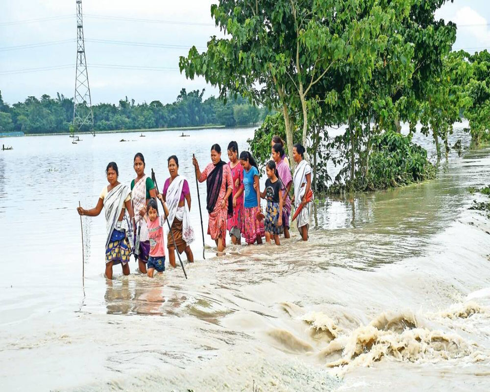 Assam flood situation improves; number of affected dips to under 20,000