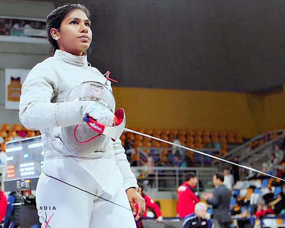 Bhavani Devi settles for bronze, becomes first Indian fencer to win medal in Asian C'ships