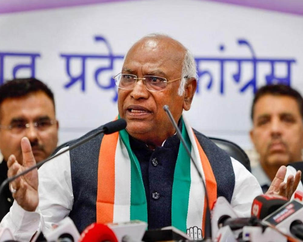 BJP indulging in caste politics: Kharge hits back at Nadda for criticising Rahul