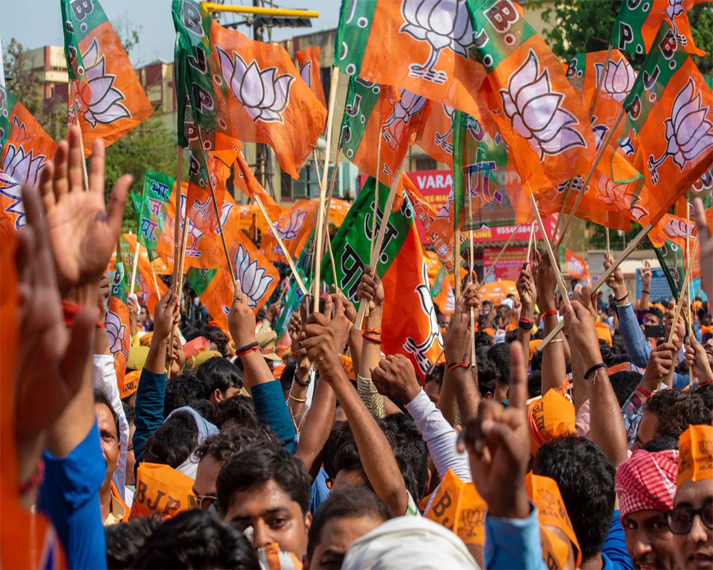 BJP mulling a show of strength of its alliance