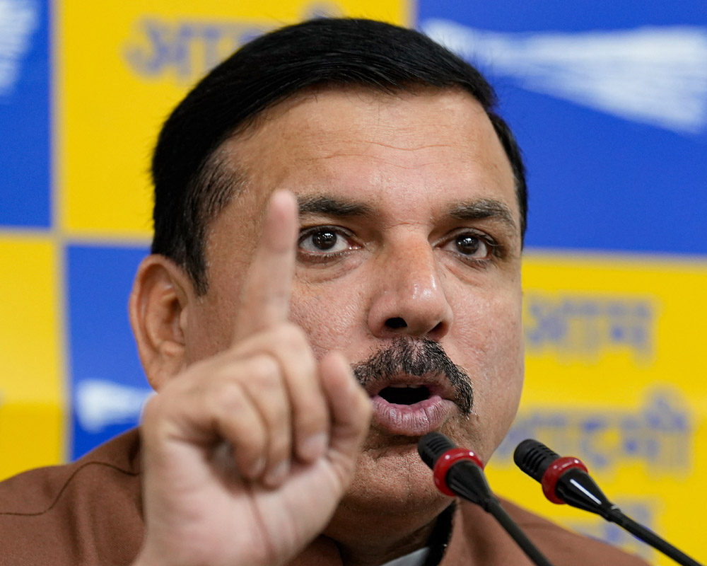 BJP planning to demolish school close to its central office in Delhi, claims AAP's Sanjay Singh