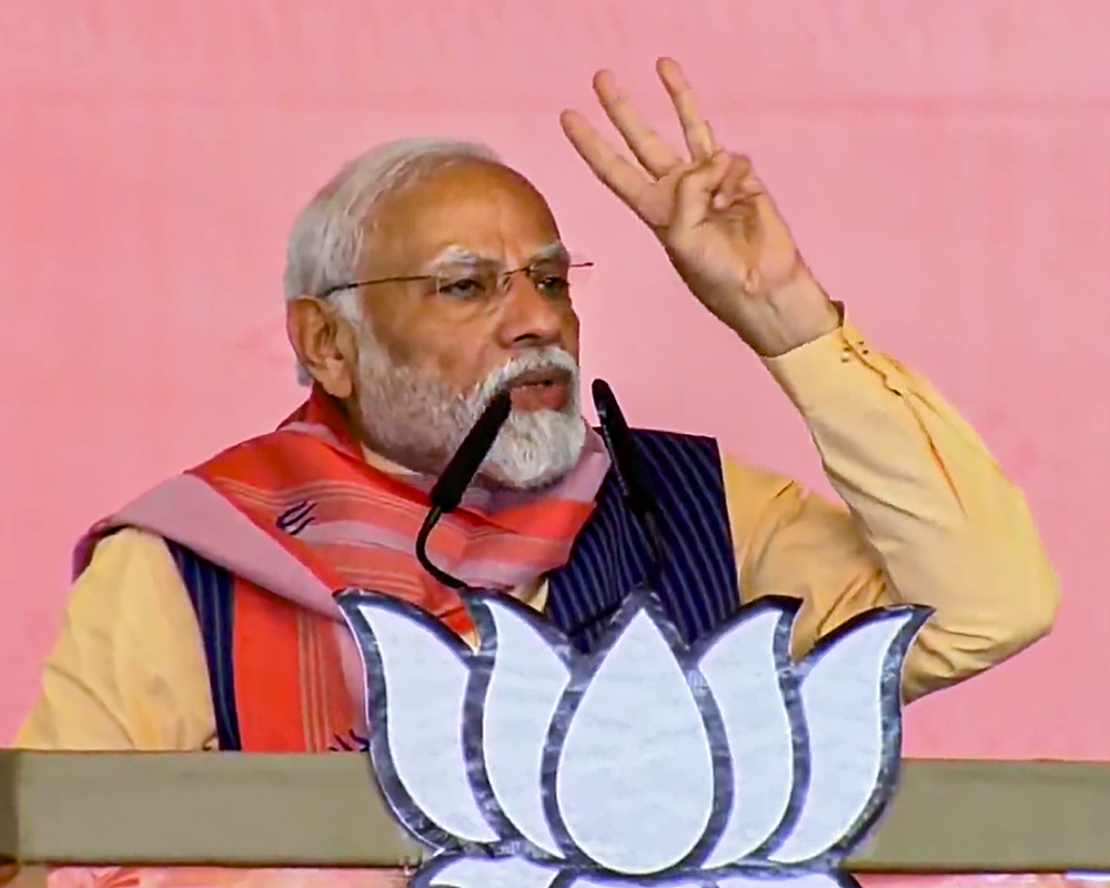 BJP storm in Madhya Pradesh will uproot Congress: PM Modi