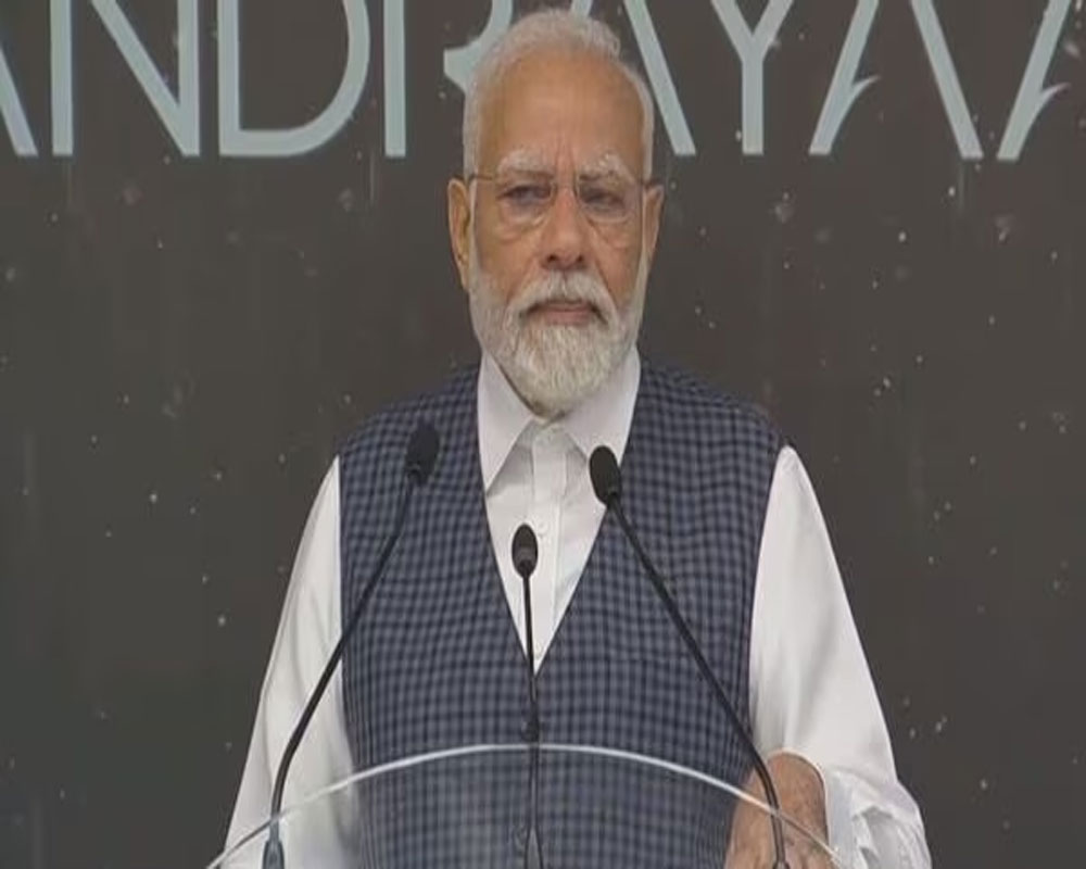 Chandrayaan-3 living example of women power: PM Modi